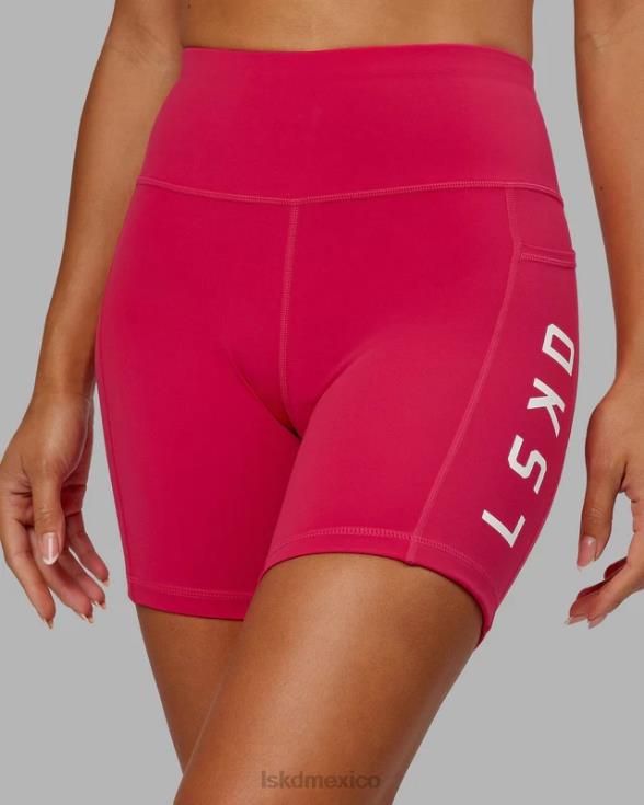 pantalón corto de longitud media rep - boysenberry mujer LSKD VP42D624 vestir