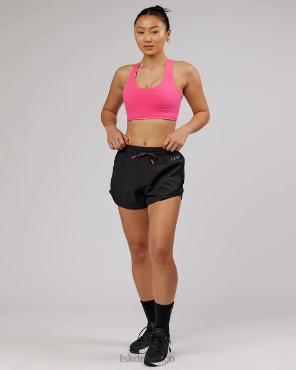 pantalón corto dinámico - black-flamingo mujer LSKD VP42D794 vestir