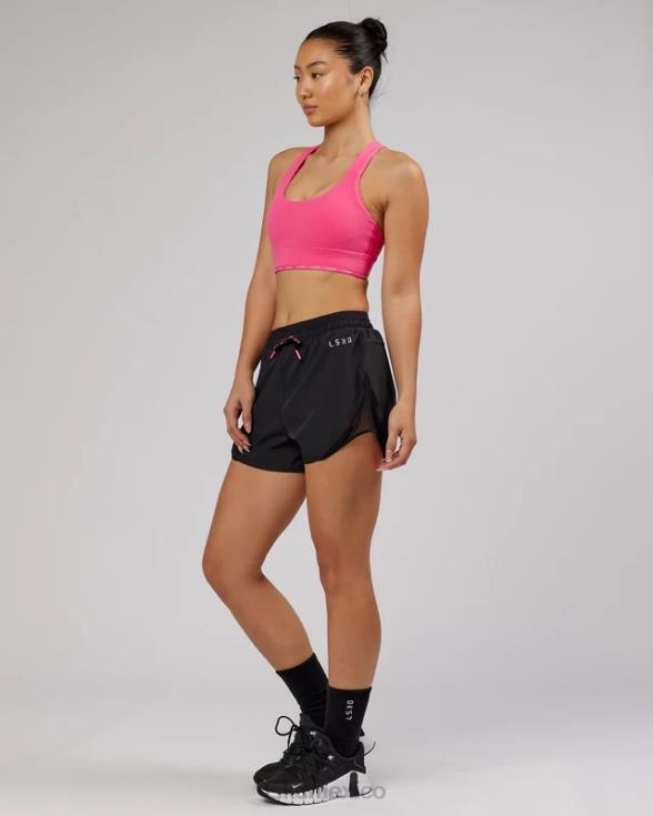 pantalón corto dinámico - black-flamingo mujer LSKD VP42D794 vestir