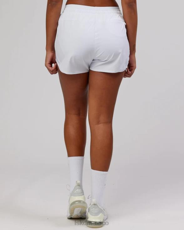 pantalón corto dinámico - blanco mujer LSKD VP42D791 vestir