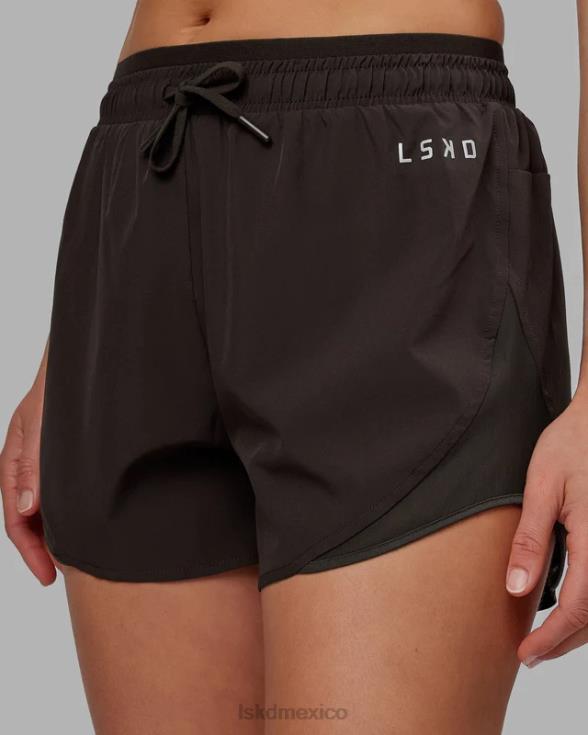 pantalón corto dinámico - nogal oscuro mujer LSKD VP42D772 vestir