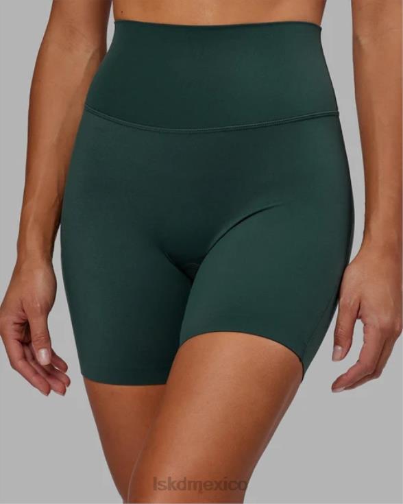 pantalón corto elixir de largo medio - verde vital mujer LSKD VP42D568 vestir