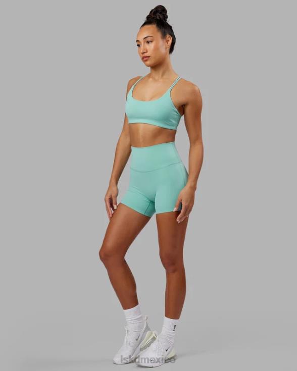 pantalón corto elixir x-length - azul nilo mujer LSKD VP42D684 vestir