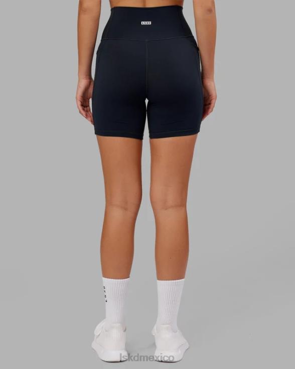 pantalón corto fusion - azul marino mujer LSKD VP42D669 vestir
