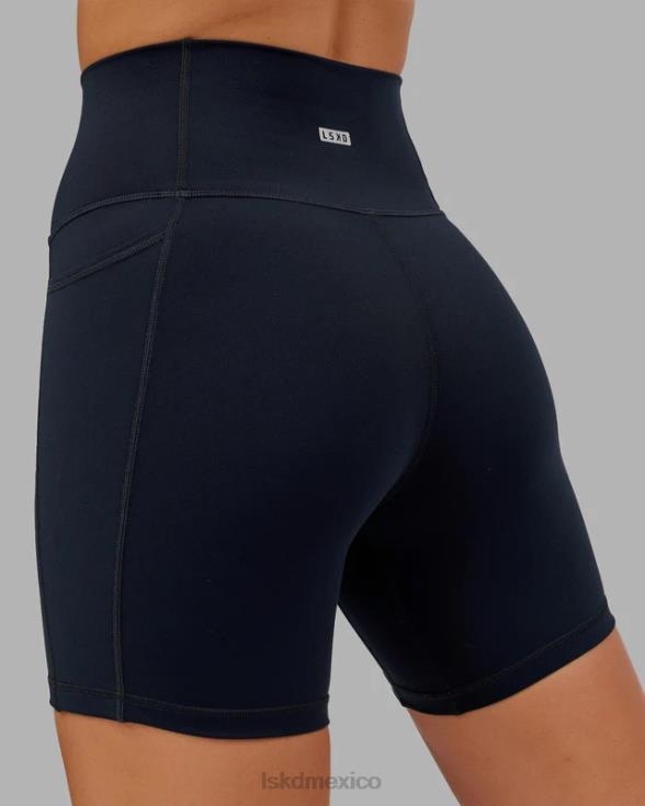 pantalón corto fusion - azul marino mujer LSKD VP42D669 vestir