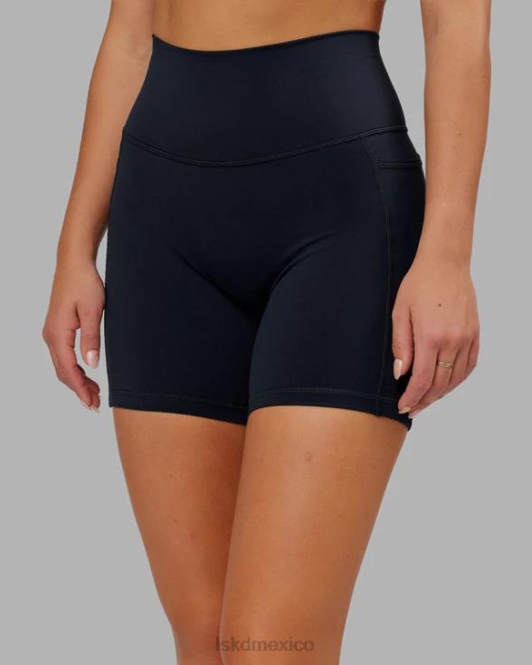 pantalón corto fusion - azul marino mujer LSKD VP42D669 vestir