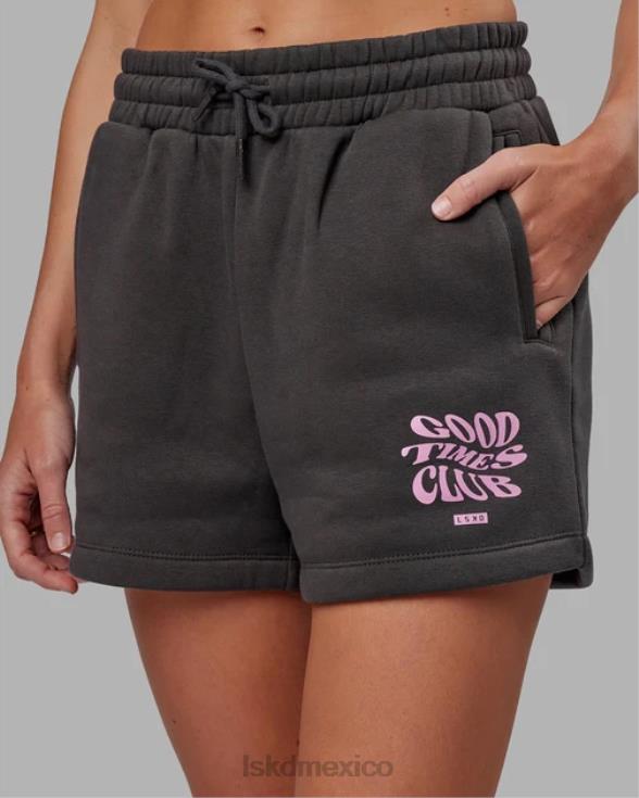 pantalón corto hyper lounge - asfalto mujer LSKD VP42D799 vestir