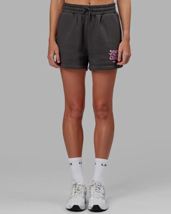 pantalón corto hyper lounge - asfalto mujer LSKD VP42D799 vestir