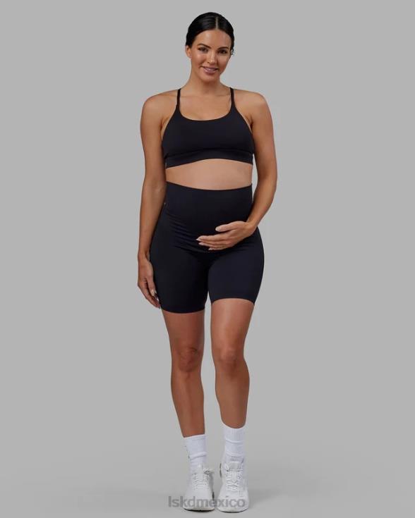 pantalón corto premamá elixir de longitud media - negro mujer LSKD VP42D585 vestir