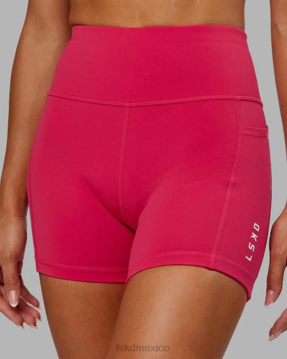 pantalón corto rep x-length - boysenberry mujer LSKD VP42D647 vestir