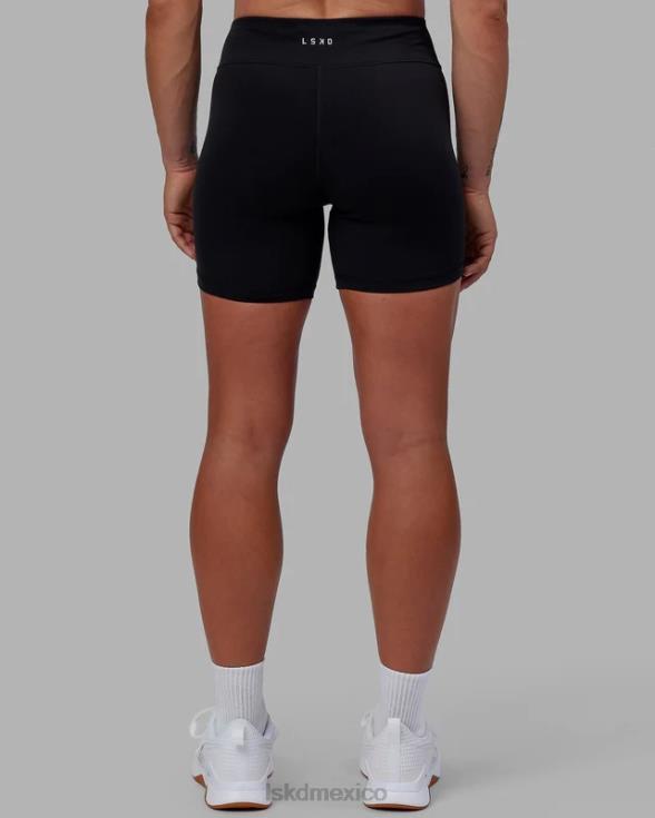 pantalones cortos de longitud media rxd - negro mujer LSKD VP42D525 vestir