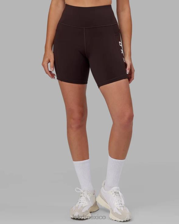 rep media longitud corta - nogal oscuro mujer LSKD VP42D515 vestir