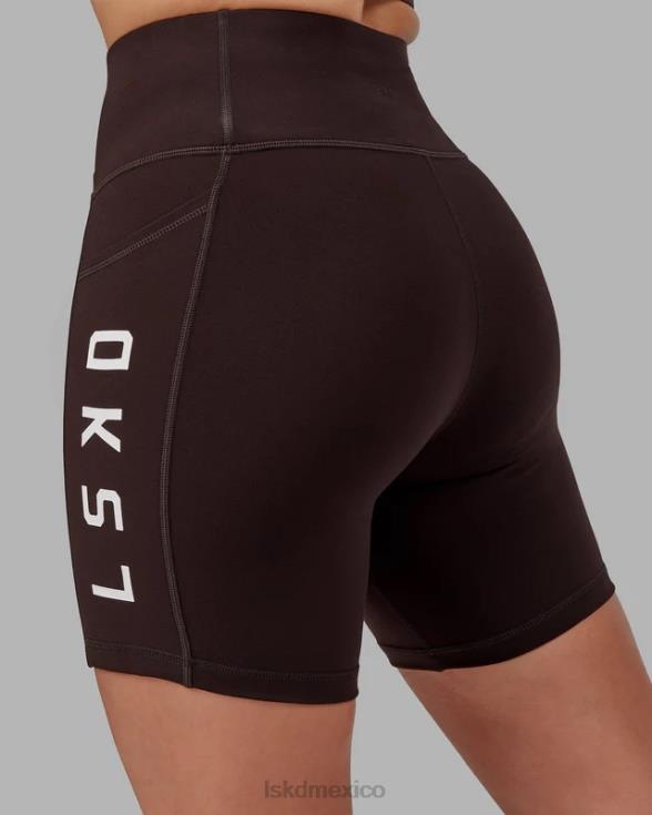 rep media longitud corta - nogal oscuro mujer LSKD VP42D515 vestir