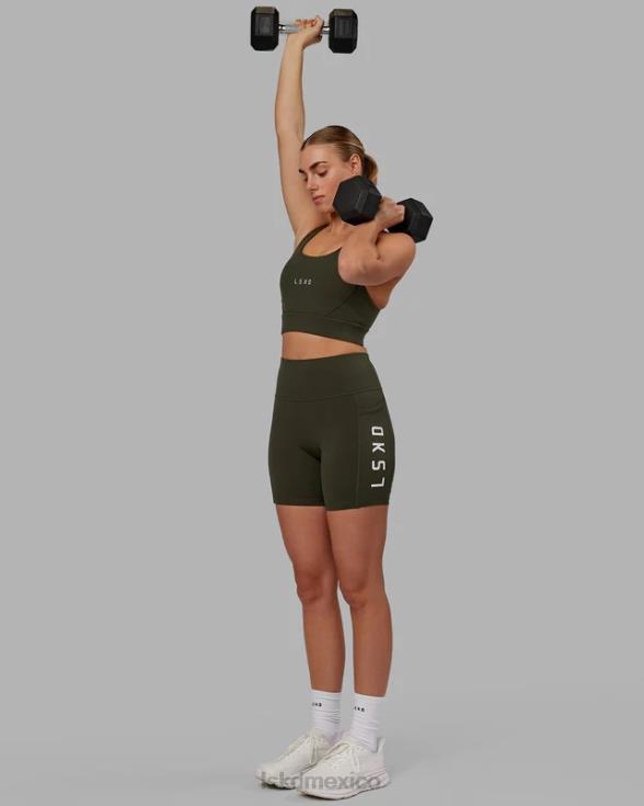 repetición media corta - noche del bosque mujer LSKD VP42D519 vestir