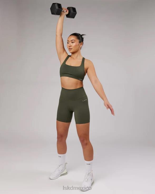 short base medio largo - noche del bosque mujer LSKD VP42D689 vestir