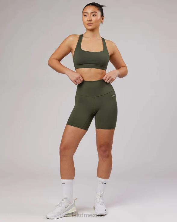 short base medio largo - noche del bosque mujer LSKD VP42D689 vestir