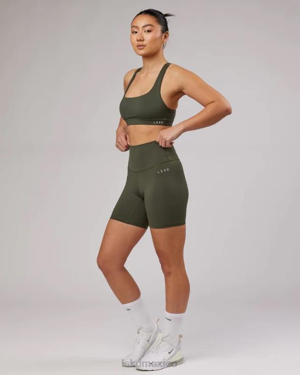 short base medio largo - noche del bosque mujer LSKD VP42D689 vestir