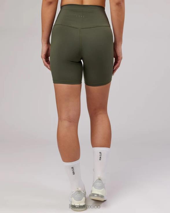 short base medio largo - noche del bosque mujer LSKD VP42D689 vestir