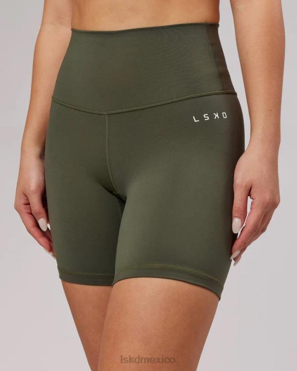 short base medio largo - noche del bosque mujer LSKD VP42D689 vestir