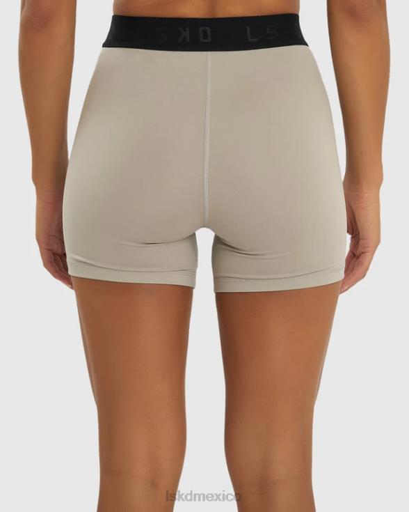 short de competición x-length - peltre mujer LSKD VP42D687 vestir