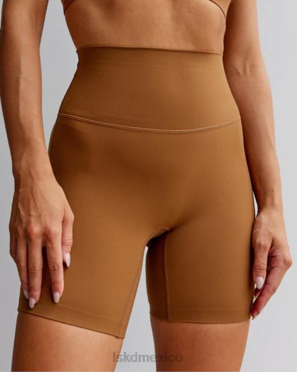 short midi elixir - camel mujer LSKD VP42D695 vestir