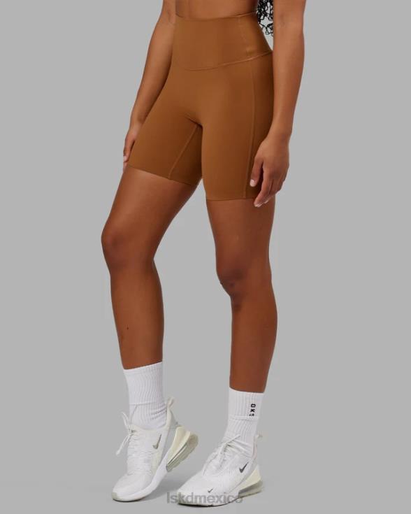 short midi elixir - camel mujer LSKD VP42D695 vestir