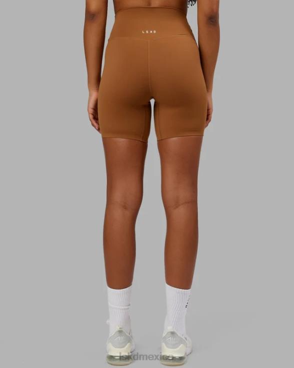 short midi elixir - camel mujer LSKD VP42D695 vestir