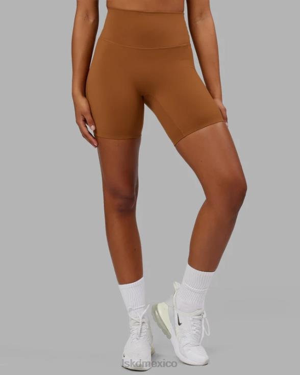 short midi elixir - camel mujer LSKD VP42D695 vestir