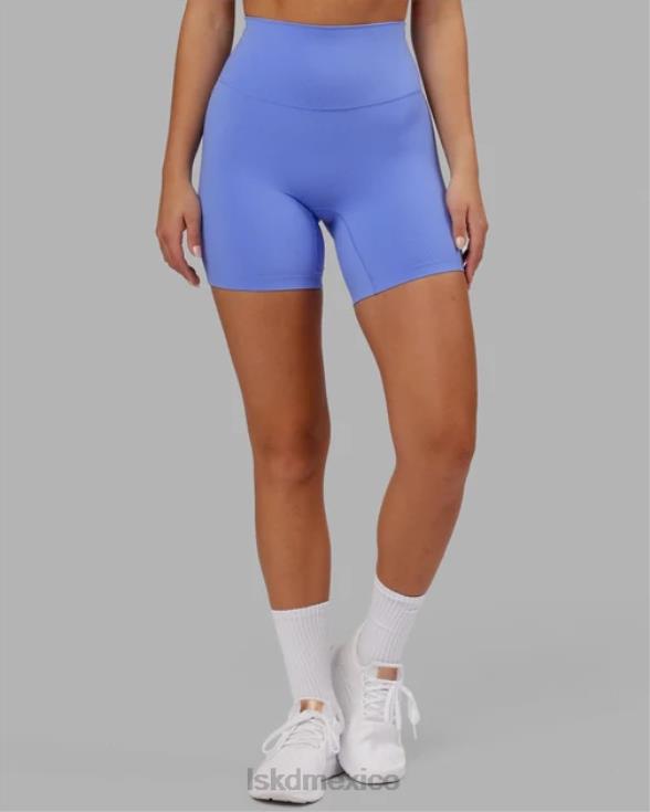 short midi elixir - indulgent blue mujer LSKD VP42D658 vestir