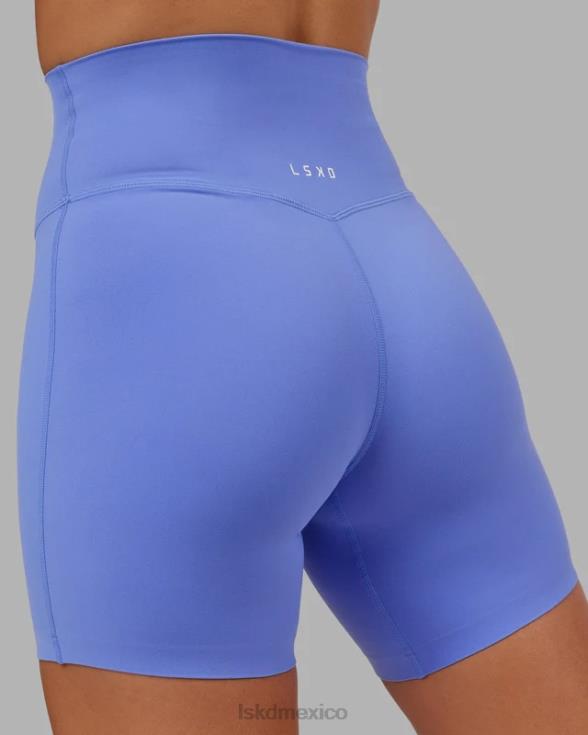 short midi elixir - indulgent blue mujer LSKD VP42D658 vestir