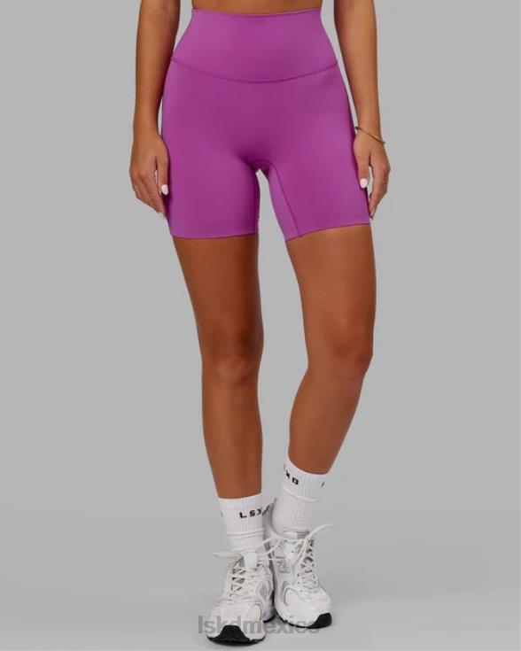 short midi elixir - orquídea mujer LSKD VP42D594 vestir