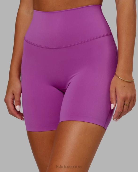 short midi elixir - orquídea mujer LSKD VP42D594 vestir