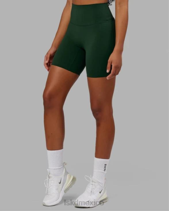 short midi elixir - verde hiedra mujer LSKD VP42D663 vestir