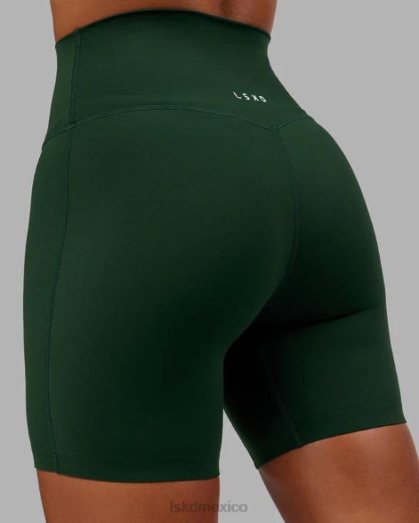 short midi elixir - verde hiedra mujer LSKD VP42D663 vestir