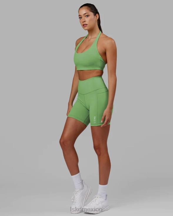 short midi flux - manzana menta mujer LSKD VP42D606 vestir