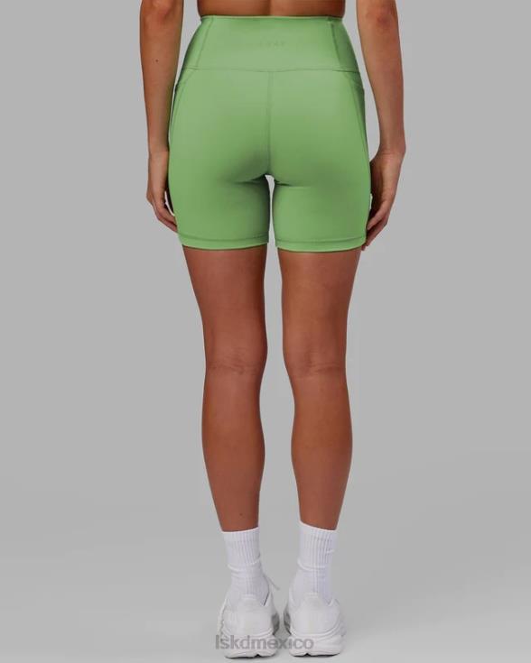 short midi flux - manzana menta mujer LSKD VP42D606 vestir