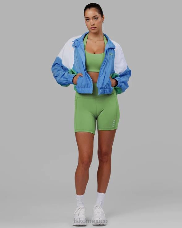 short midi flux - manzana menta mujer LSKD VP42D606 vestir