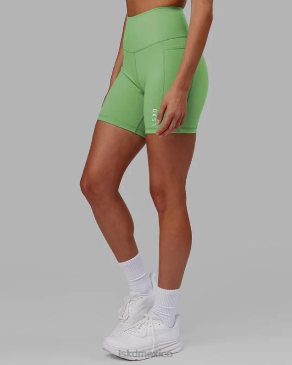 short midi flux - manzana menta mujer LSKD VP42D606 vestir