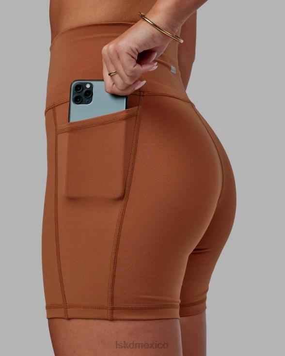 short midi fusion - avellana mujer LSKD VP42D569 vestir