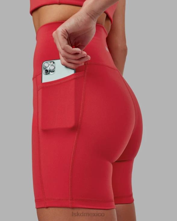 short midi fusion - escarlata mujer LSKD VP42D643 vestir