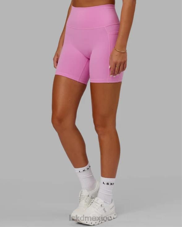 short midi fusion - rosa chispa mujer LSKD VP42D649 vestir