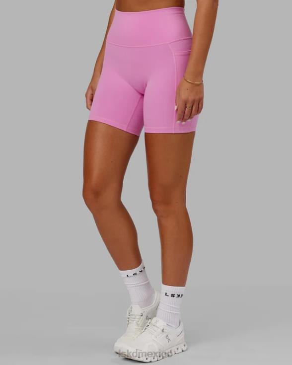 short midi fusion - rosa chispa mujer LSKD VP42D649 vestir