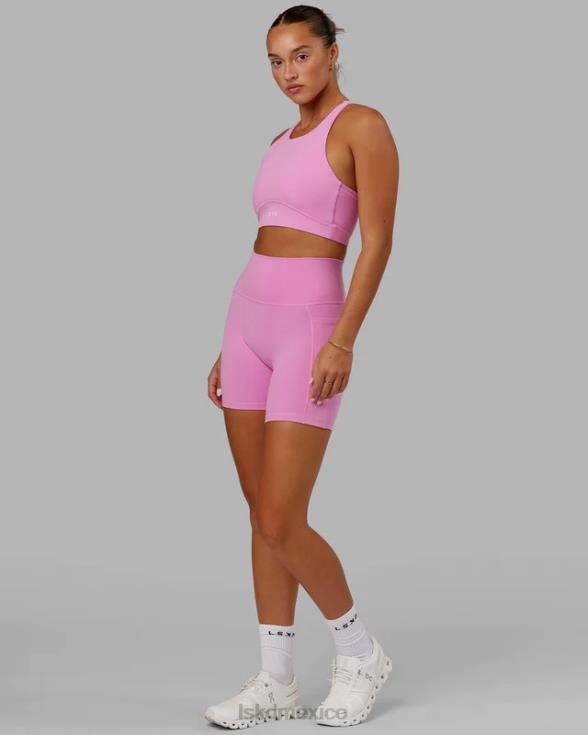 short midi fusion - rosa chispa mujer LSKD VP42D649 vestir