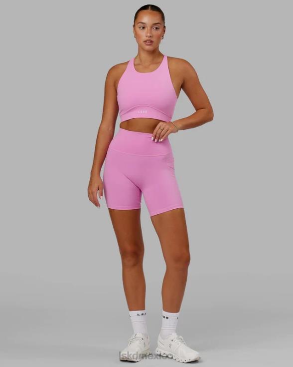 short midi fusion - rosa chispa mujer LSKD VP42D649 vestir