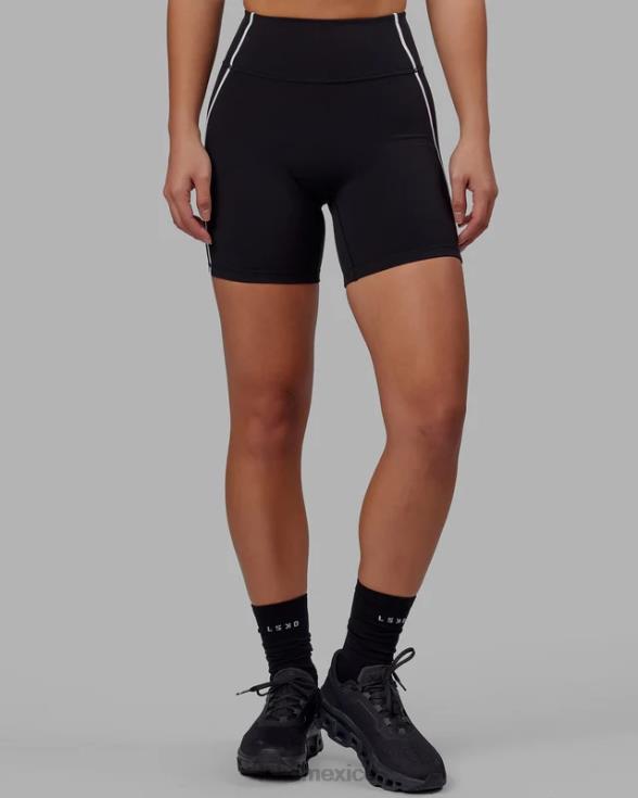 short midi pulse - negro mujer LSKD VP42D573 vestir