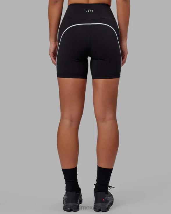short midi pulse - negro mujer LSKD VP42D573 vestir