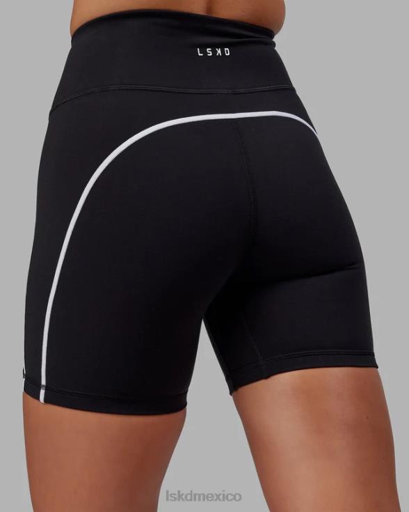 short midi pulse - negro mujer LSKD VP42D573 vestir