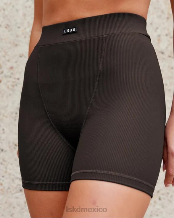 vitalize canalé medio corto - nogal oscuro mujer LSKD VP42D523 vestir