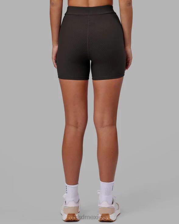 vitalize canalé medio corto - nogal oscuro mujer LSKD VP42D523 vestir