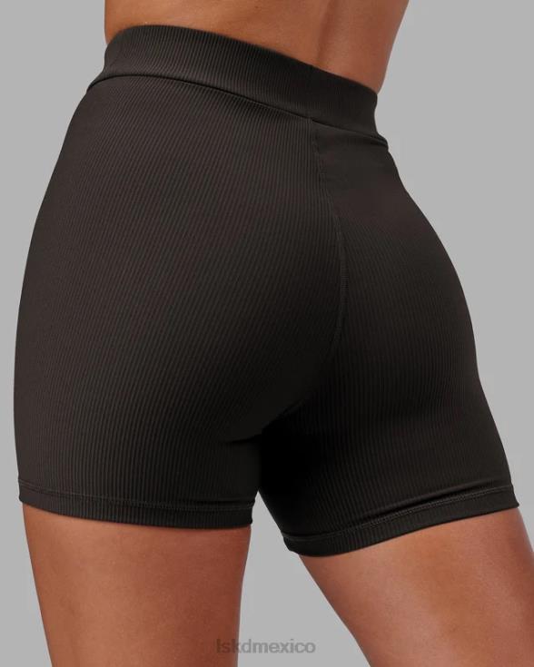 vitalize canalé medio corto - nogal oscuro mujer LSKD VP42D523 vestir